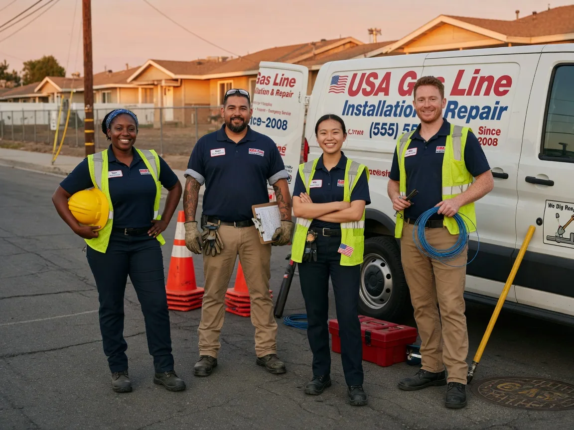 Gas Line Installation company in Jefferson, MA